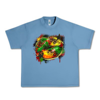 Pebble Blue juneteenth lips Urban Heavy Tee - Zillion Design Studio