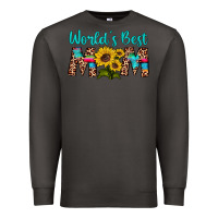 Smoke world's best mom sunflower Premium Sweatshirt - Artiststas