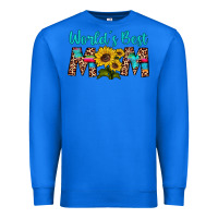 True Royal world's best mom sunflower Premium Sweatshirt - Artiststas