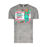 Cloud Rock she works willingly with her hands blonde nurse Vintage Tee - RanaPortraitStore