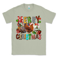 Matcha Merry christmas chickens Classic Tee - FaDigitalArtStudio