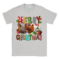 Moon Dust Merry christmas chickens Classic Tee - FaDigitalArtStudio