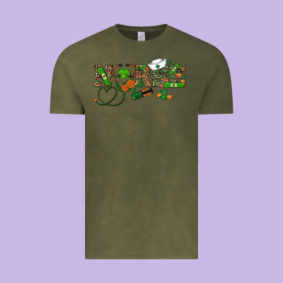Vintage Tee st patricks day nurse