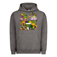Pigment Tornado Mardi Gras Coffee Cups Urban Hoodie - BundleAndBundleShop