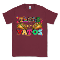 Burgundy tacos before vatos Classic Tee - CTS Tumbler Store