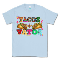 Dusty Blue tacos before vatos Classic Tee - CTS Tumbler Store