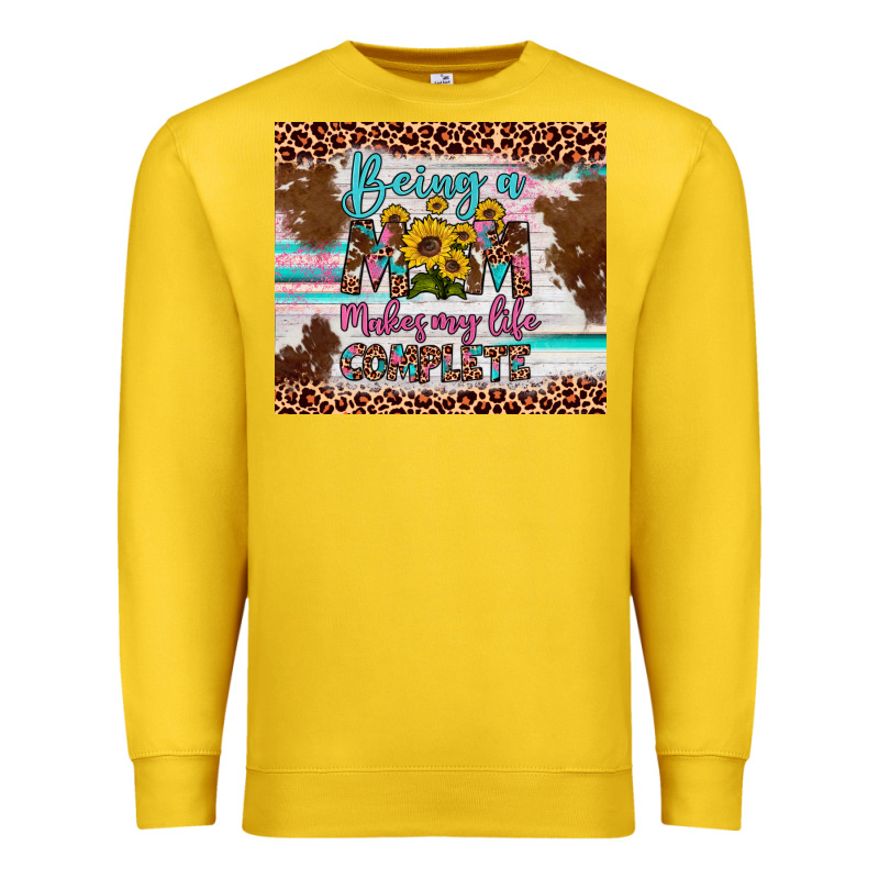 Being A Mom Makes My Life Complete Premium Sweatshirt by Artiststas | Teevron