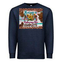 Navy being a mom makes my life complete Premium Sweatshirt - Artiststas
