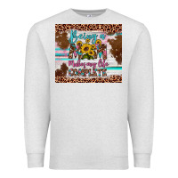 Oatmeal Heather being a mom makes my life complete Premium Sweatshirt - Artiststas