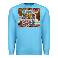Ocean Blue being a mom makes my life complete Premium Sweatshirt - Artiststas