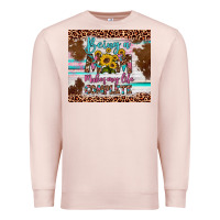 Pale Pink being a mom makes my life complete Premium Sweatshirt - Artiststas