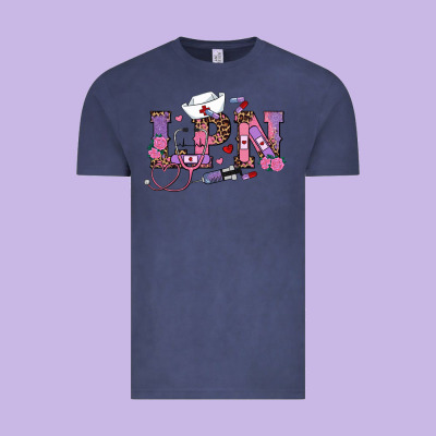 Vintage Tee valentines day lpn