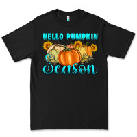 Black hello pumpkin season Premium Tee - Artiststas