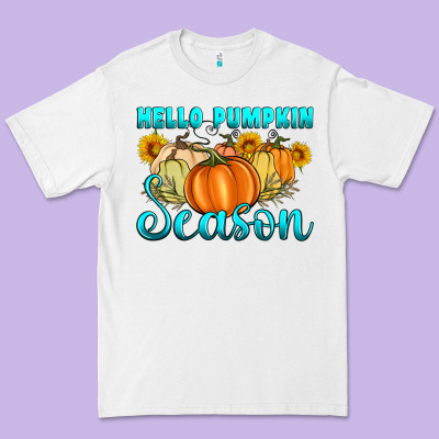 Hello Pumpkin Season Premium Tee Designed By Artiststas