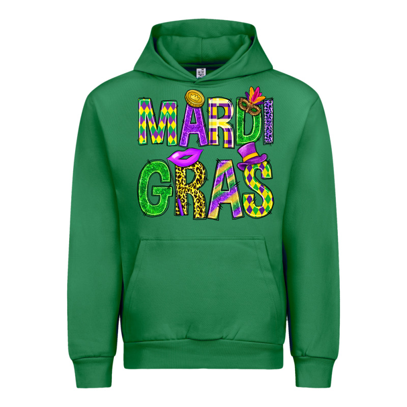 Western Mardi Gras Urban Hoodie by BundleAndBundleShop | Teevron