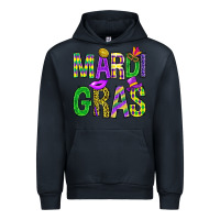 Navy Western Mardi Gras Urban Hoodie - BundleAndBundleShop