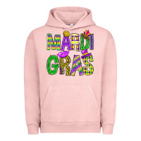 Pigment Salmon Western Mardi Gras Urban Hoodie - BundleAndBundleShop
