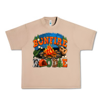 Burro bonfire hoodie Urban Heavy Tee - texasbilliewilder