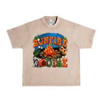 French Oak bonfire hoodie Urban Heavy Tee - texasbilliewilder