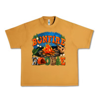 Bonfire Hoodie Urban Heavy Tee | Teevron