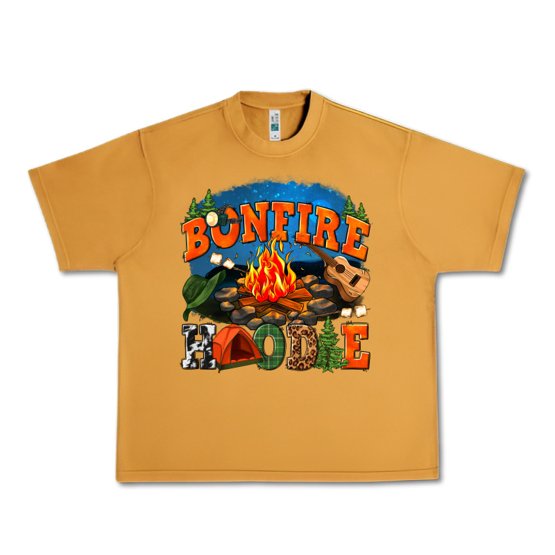 Bonfire Hoodie Urban Heavy Tee by texasbilliewilder | Teevron