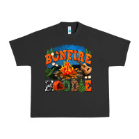 Pigment Black bonfire hoodie Urban Heavy Tee - texasbilliewilder