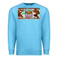 Ocean Blue being a mom makes my life complete license plate Premium Sweatshirt - Artiststas