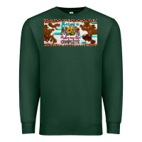 Sports Green being a mom makes my life complete license plate Premium Sweatshirt - Artiststas