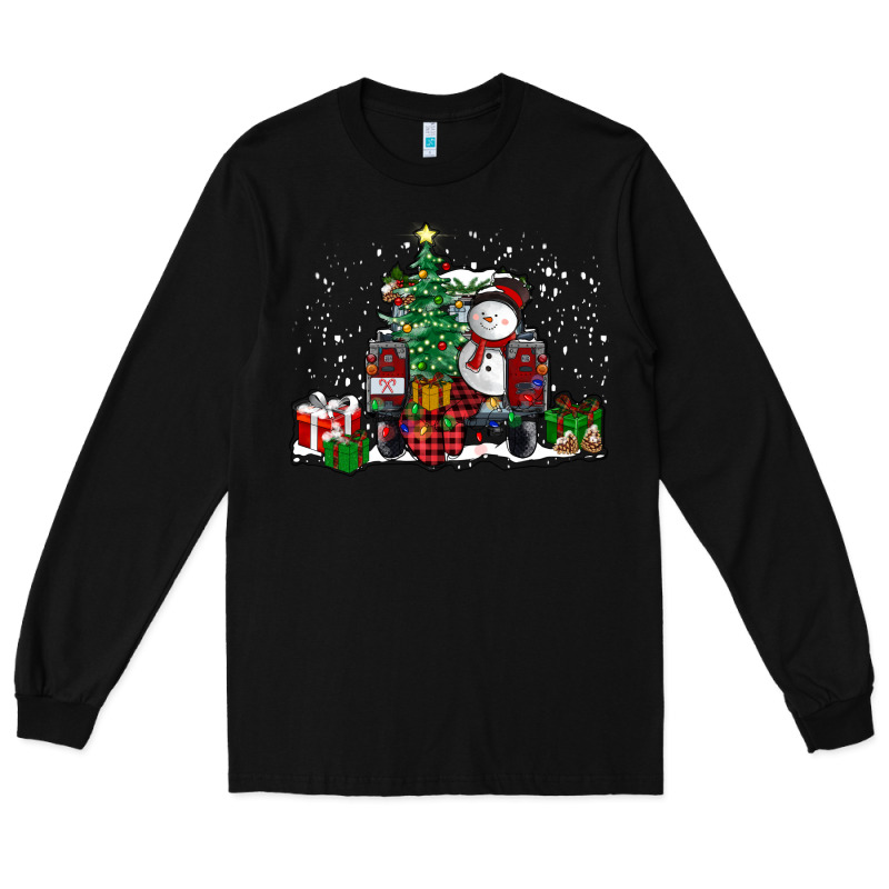 Christmas Truck Long Sleeve Tee by RanaPortraitStore | Teevron
