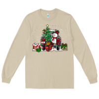 Mushroom christmas truck Long Sleeve Tee - RanaPortraitStore