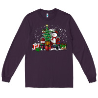 Plum christmas truck Long Sleeve Tee - RanaPortraitStore