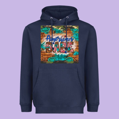 American Babe Heavyweight Hoodie Designed By Artiststas