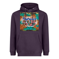 Plum american babe Heavyweight Hoodie - Artiststas