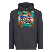 Smoke american babe Heavyweight Hoodie - Artiststas