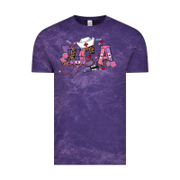 Cloud Purple valentines day Vintage Tee - RanaPortraitStore