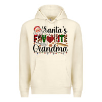 Sandshell santa's favorite grandma Premium Hoodie - AdoDesignShop