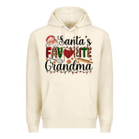 Tofu santa's favorite grandma Premium Hoodie - AdoDesignShop