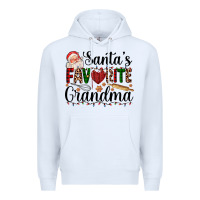 White santa's favorite grandma Premium Hoodie - AdoDesignShop