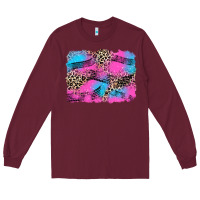 Burgundy race background Long Sleeve Tee - Zillion Design Studio