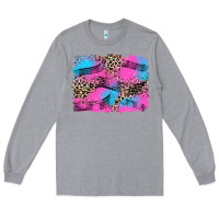 Heather Grey race background Long Sleeve Tee - Zillion Design Studio