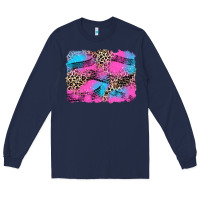 Navy race background Long Sleeve Tee - Zillion Design Studio
