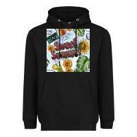 Black sweet summer seamless pattern Heavyweight Hoodie - BundleAndBundleShop