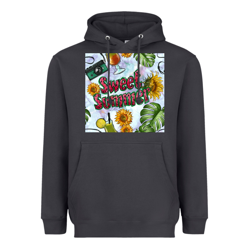 Sweet Summer Seamless Pattern Heavyweight Hoodie by BundleAndBundleShop | Teevron