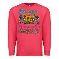 Cardinal being a mom makes my life complete Premium Sweatshirt - Artiststas