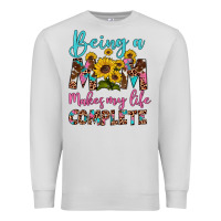 Dove Grey being a mom makes my life complete Premium Sweatshirt - Artiststas