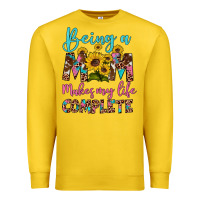 Lemon being a mom makes my life complete Premium Sweatshirt - Artiststas