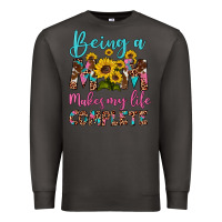 Smoke being a mom makes my life complete Premium Sweatshirt - Artiststas