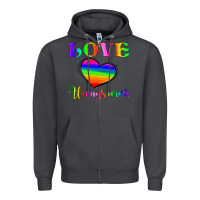 Smoke love always wins Zipper Hoodie - HRA Design Shop