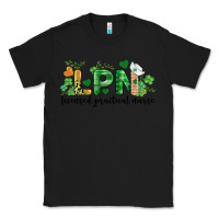 Black st. patricks day registered nurse lpn heart Classic Tee - BarkalooDesign