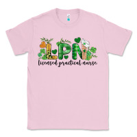 Bubblegum Pink st. patricks day registered nurse lpn heart Classic Tee - BarkalooDesign